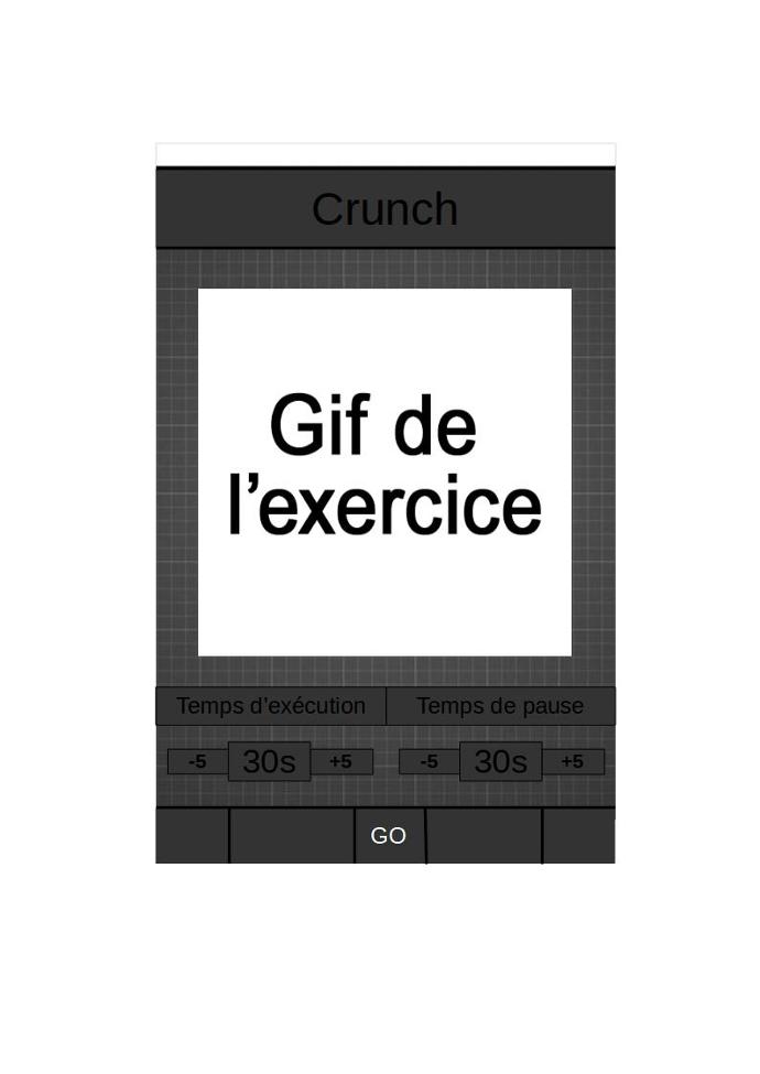 Maquette du choix des temps